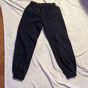 Brandy Melville Rosa Sweatpants, onesize, black color